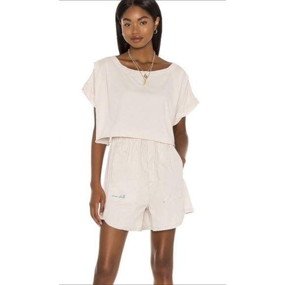 Free People Other - Free People Intimately Perfect Pima Boxer Set Women's Size L